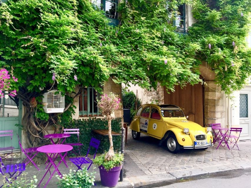 Paris: Private little-known places tour in Citroën 2CV 2h - Starting Locations Across Paris for Convenient Pickup