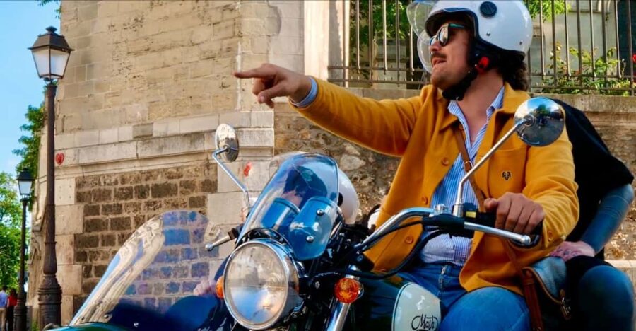 Paris: Side-Car Tour of Paris's most Beautiful Monuments - From Notre Dame to the Eiffel Tower in an Open-Air Sidecar