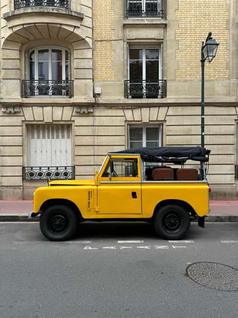 Paris: Ultimate Private City Tour in a Vintage Land Rover - Discover Paris in a Classic Land Rover with a Personal Guide