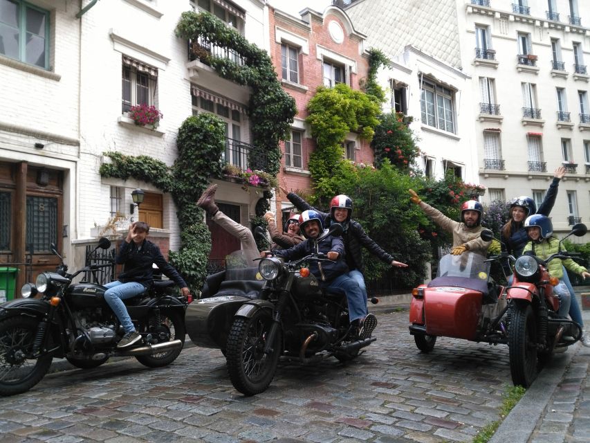 Paris Vintage Sidecar Premium & Private Half-Day Tour - Start with a Pickup from Your Accommodation in Paris