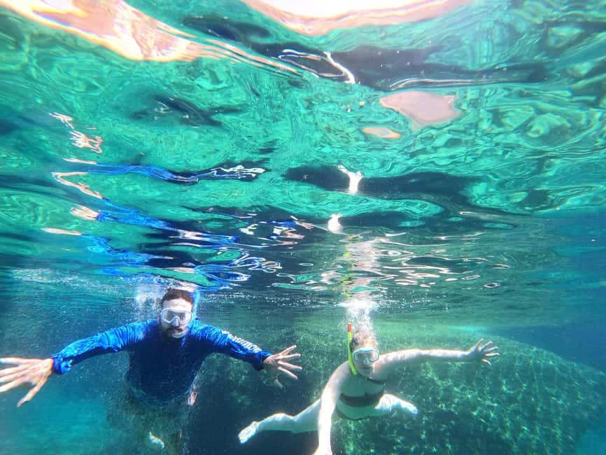 Paros: Private Luxury Cruise to the Blue Lagoon - Antiparos - Unique Departure Point at Naousa