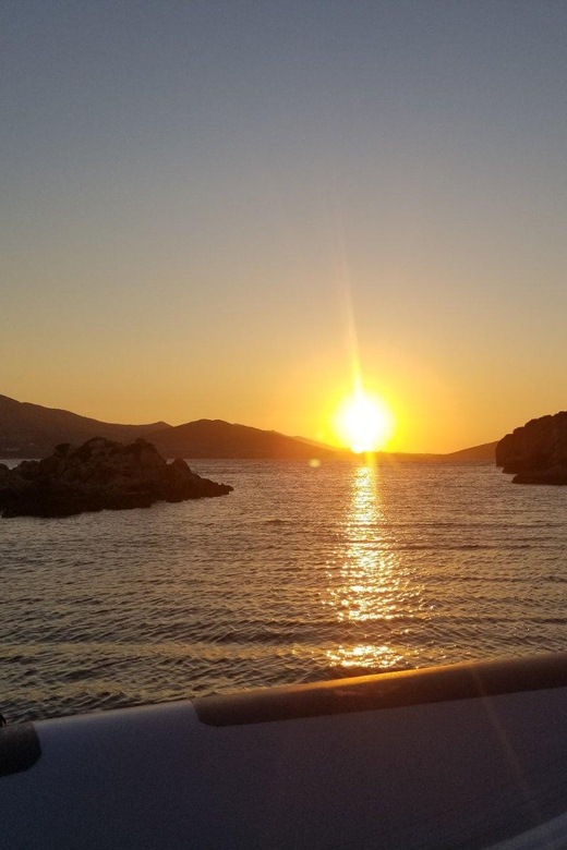 Paros: Sensational Sunset Cruise - The Departure Point at Aliki Marina