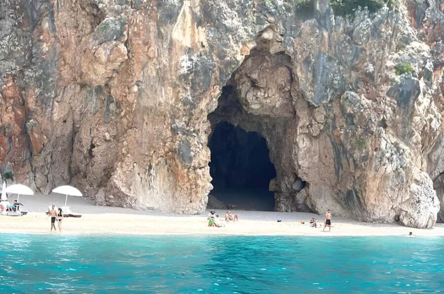 Party Cruise from Himara to the Pirates Cave - Visiting Cristal Beach and Gjipe Beach for Sun and Swim