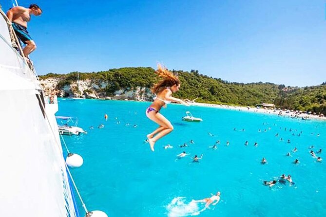 Paxos and Antipaxos Cruise from Corfu - Stops at Paxos’s Blue Caves and Gaios Village