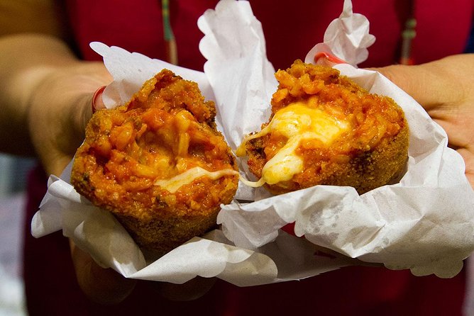 Pedal and taste: Top 5 tasting of Rome by ebike tour - Savoring Roman Street Food: Supplì and Maritozzo