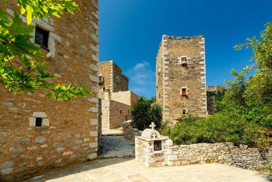 Peloponnese: 8-Day Guided Sightseeing E-Bike Tour & Hotels - Exploring Areopoli’s Stone Houses and Rich History