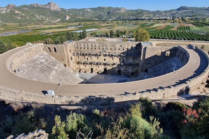 Perge Aspendos Aquaduct Side with Waterfall - Exploring Perge Antik Kenti: The Bronze Age Root