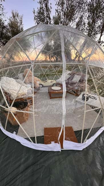 Peschiera del Garda: wine tasting with picnic in a heated bubble - Key Points