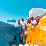 Photoshoot in Flying Dresses in Santorini - Starting Point and Meeting Arrangements in Imerovigli