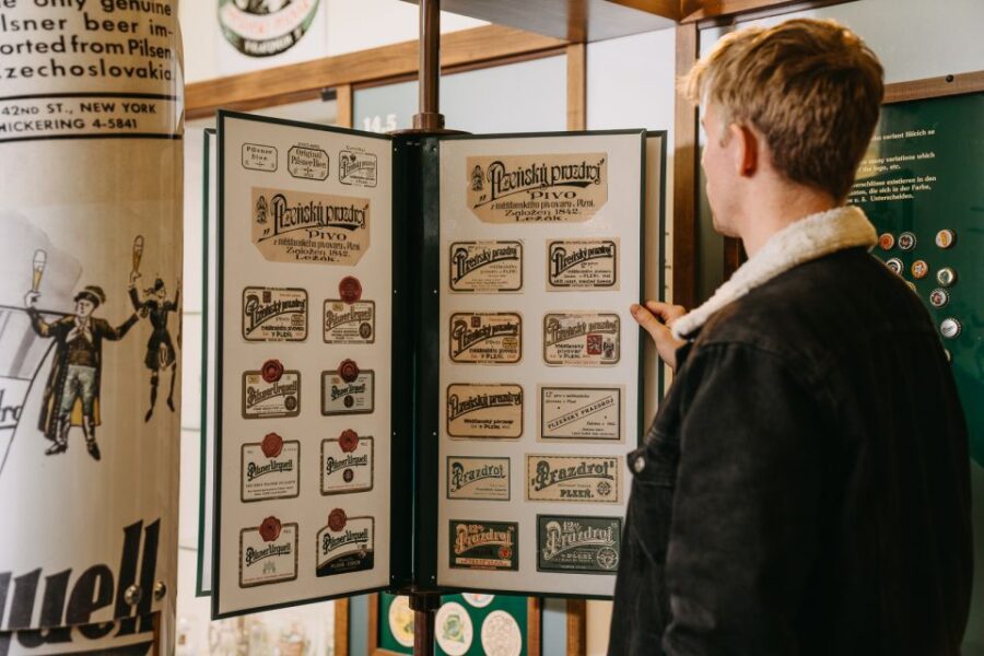 Pilsen: Brewery Museum Entrance with a Glass of Beer - Guided Content and Accessibility