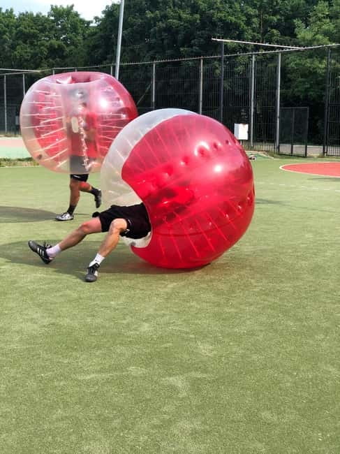 Pilsen: Bubble Soccer - How the Game Is Organized and Played