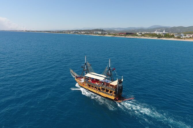 Pirate Ship Cruise with Food and Swimming Stops in Alanya - Exploring Alanya’s Old Shipyard and Red Tower
