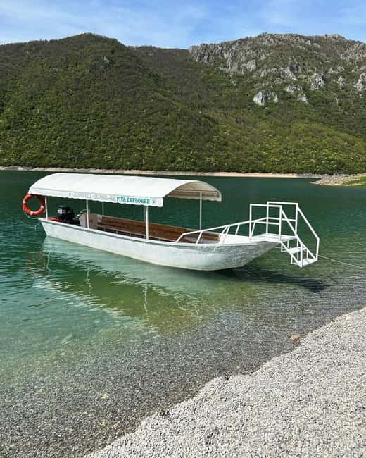 Piva Lake: Otea Cave Cruise with Optional BBQ - Departing from Marina Pluine for a Stunning Water Journey