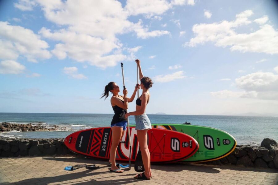 Playa Blanca: Stand up paddle class for beginners - Learning How to Paddleboard in Playa Blanca’s Calm Waters