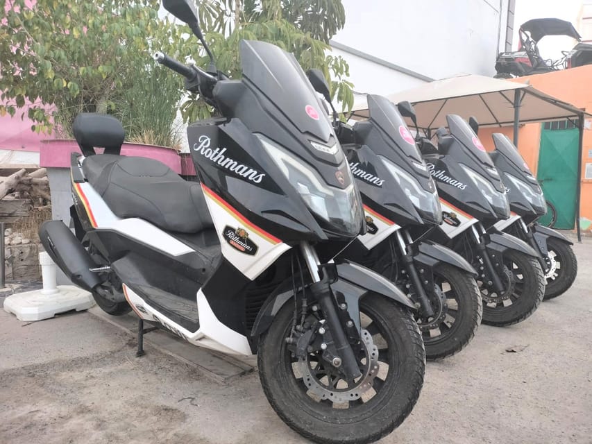 PLAYA DEL INGLES: XL MAXISCOOTER 125 DAY RENTAL - DEPOSIT - Starting Point at MULTIACTIVITY GARAGE in Playa del Ingles