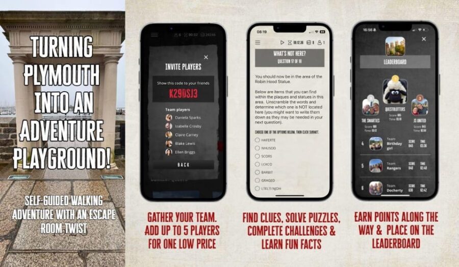 Plymouth: City Walking Tour & Exploration Game - Starting Point and Route: From Plymouth City Centre to the Hoe