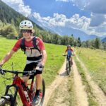 Point of view on the glaciers of Chamonix by ebike - From the Old Town to the Mountain Pastures