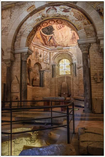 Poitiers: Half-Day Tour with Baptistere and Food Tasting - Visiting the Baptistère Saint-Jean: Europe’s Oldest Church