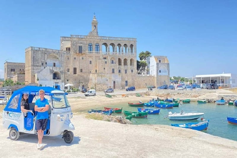 Polignano a Mare: Coast to Coast TukTuk Tour - From the Old Harbor of San Vito to Cliffside Vistas