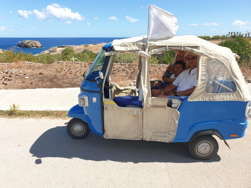 Polignano a Mare: Tuk-Tuk Tour Along the Coast - Highlights of the Coastal Route from Cala Incina to San Vito