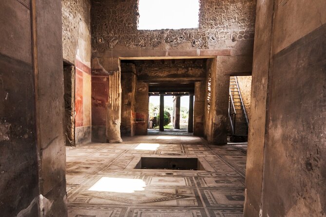Pompeii & Herculaneum by Train from Rome with Pizza Lunch - Visiting Pompeii with a Fully Guided Tour