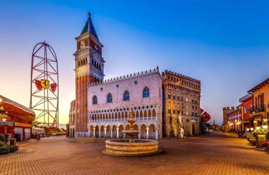 PortAventura and Ferrari Land: Full-Day Trip from Barcelona - Ferrari Land: Heights, Speed, and Italian Atmosphere