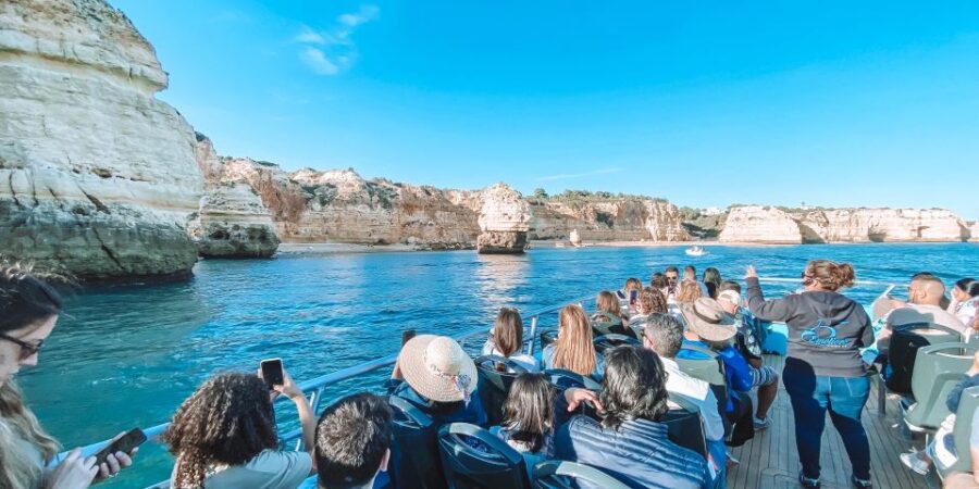 Portimão: Benagil Caves & Dolphins Watching with Biologist - Navigating the Algarve Coast in Comfort and Style