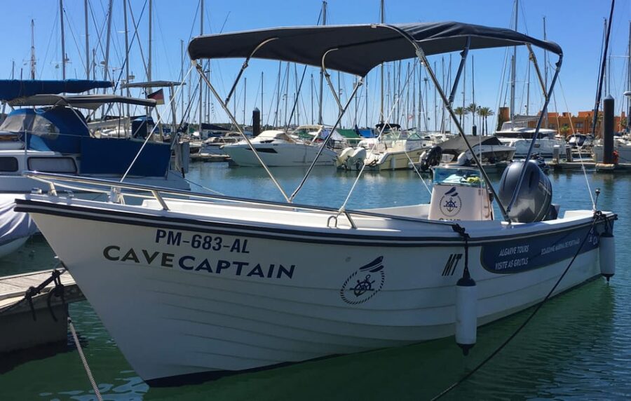 Portimão: Caves, Benagil and Algarve Coastline Boat Tour - The Departure Point at Portimão Marina