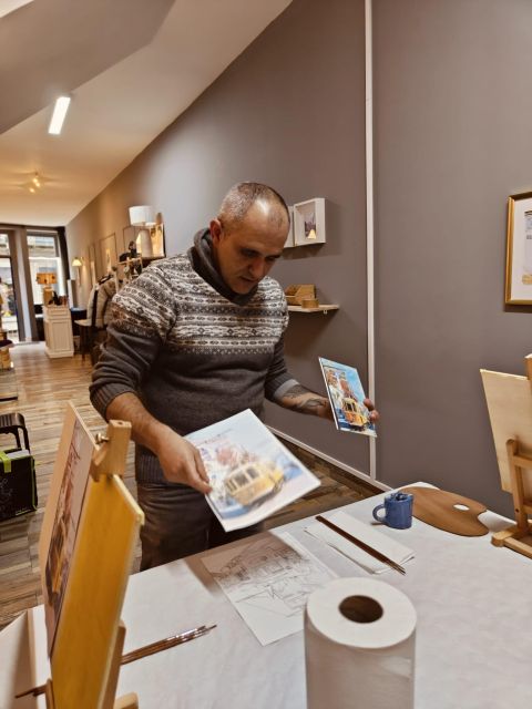 Porto: Acrylic and Oil Painting Class with a Local Artist - Mastering Brush Techniques and Color Mixing