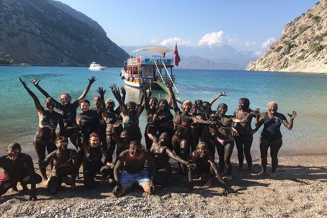 Porto Genoese Boat Trip & Mud Bath with Lunch from Antalya - The Mud Bath Experience at Porto Ceneviz Koyu
