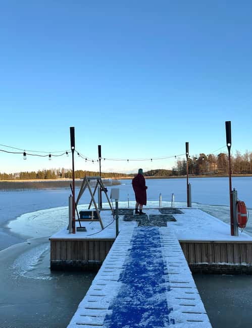 Porvoo: Private Beach Sauna and Winter Swim - The Winter Swim: A Bold Act of Courage and Refreshment