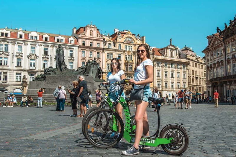 Prague: 4 Hours Grand City Tour by Segway & E-Scooter - Visiting Prague’s Historic Monuments and Parks