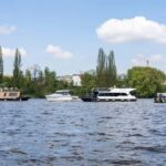Prague: All-You-Can-Drink VIP Pontoon Boat Experience - The starting point at Náplavka in Prague 2