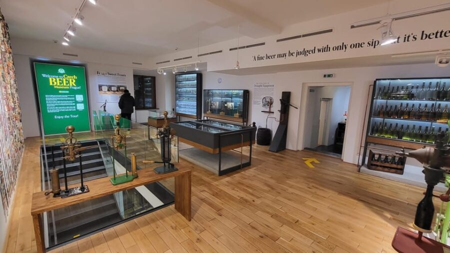 Prague: Beer Museum Tour with Tasting and Beer Bottling - Practical Information and Tour Logistics