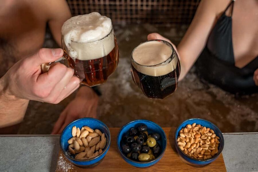 Prague: Beer Spa Experience with Unlimited Beer and Sauna - The Cozy Setting of the Prague Beer Spa