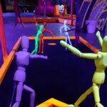 Prague Black Light Mini Golf Admission Ticket - Playing Through 18 Holes Inspired by Czech Landmarks and Legends