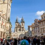 Prague Castle Tour - Admiring the St. Vitus Cathedral in the Castle Grounds