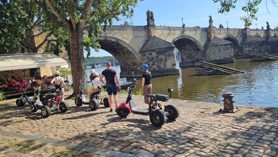 Prague: Castle Viewpoints & Charles Bridge Trike Tour - From the Charles Bridge to Kafka’s Museum