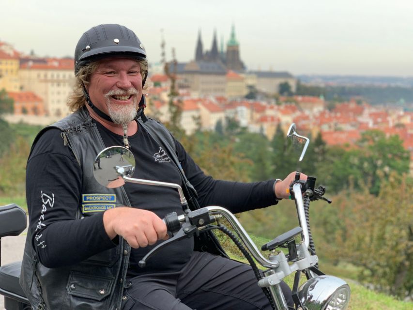 Prague: City Highlights Guided Electric Trike Tour - Guided Orientation and Safety Training