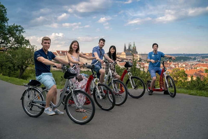 Prague: E-Bike or E-Scooter Tour with A Local Guide - From the Old Town to Prague Castle