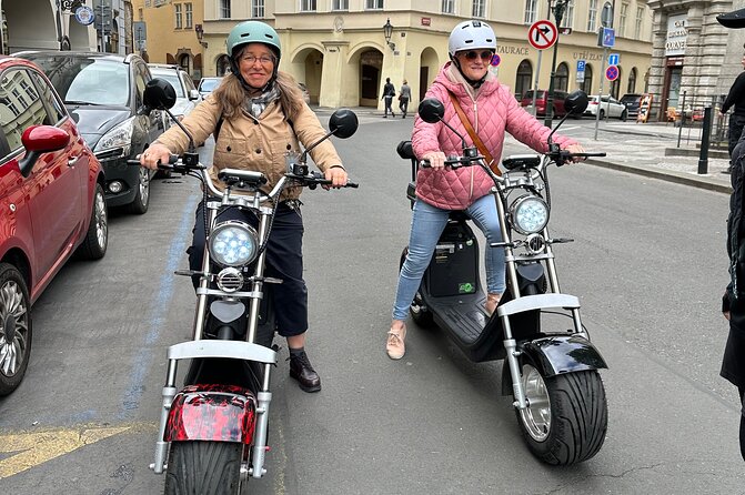 Prague E-Scooter Adventure: Fun & Easy Sightseeing 3Hours Tour - Starting Point at Uhelný trh and the First Stops
