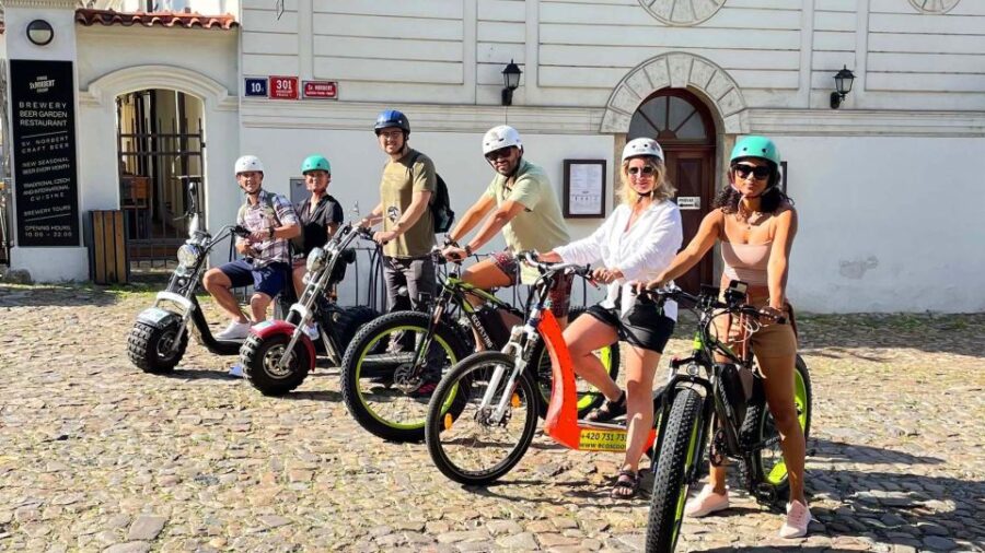 Prague: Electric Scooter & Cruiser Fat eBike Rental - Starting Point Near Charles Bridge in Lesser Town