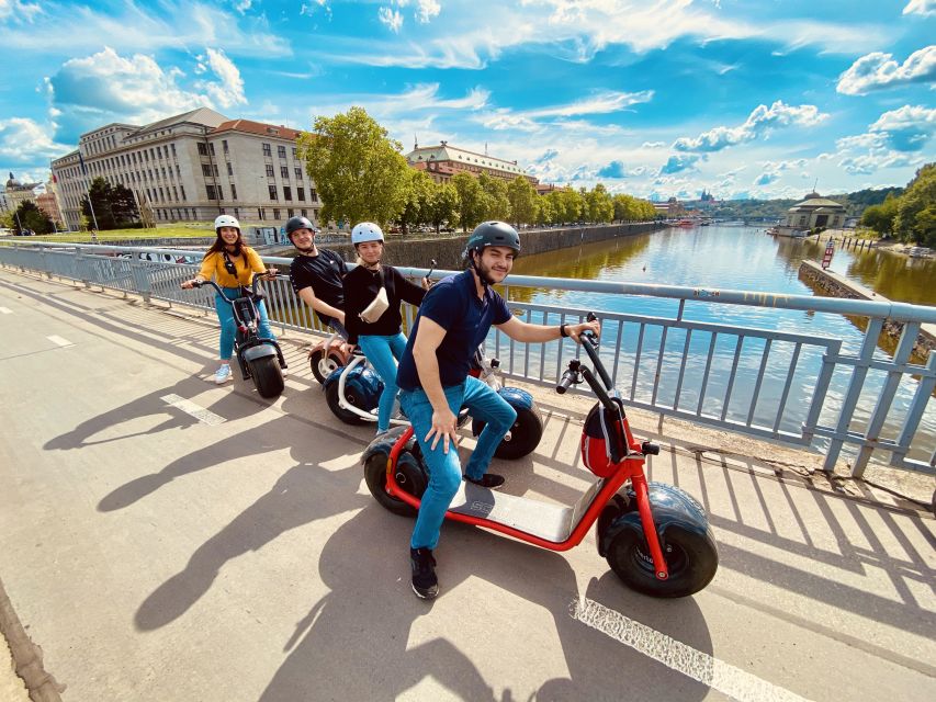 Prague: Fat Tire E-Scooter Guided Tour - Exploring Prague’s Historic Charles Bridge and Devil’s Channel