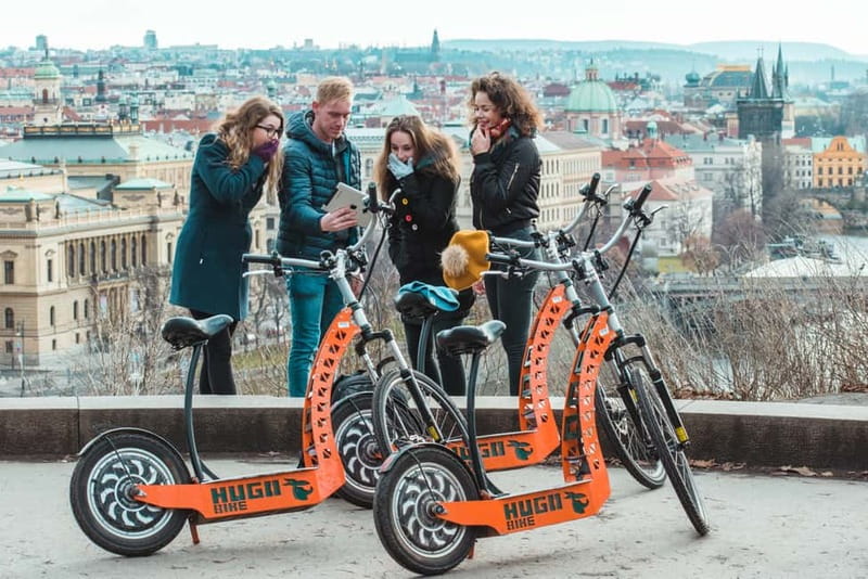 Prague: Fat Tire or Regular Scooter Tour with A Local Guide - From the Old Town to the Castle District
