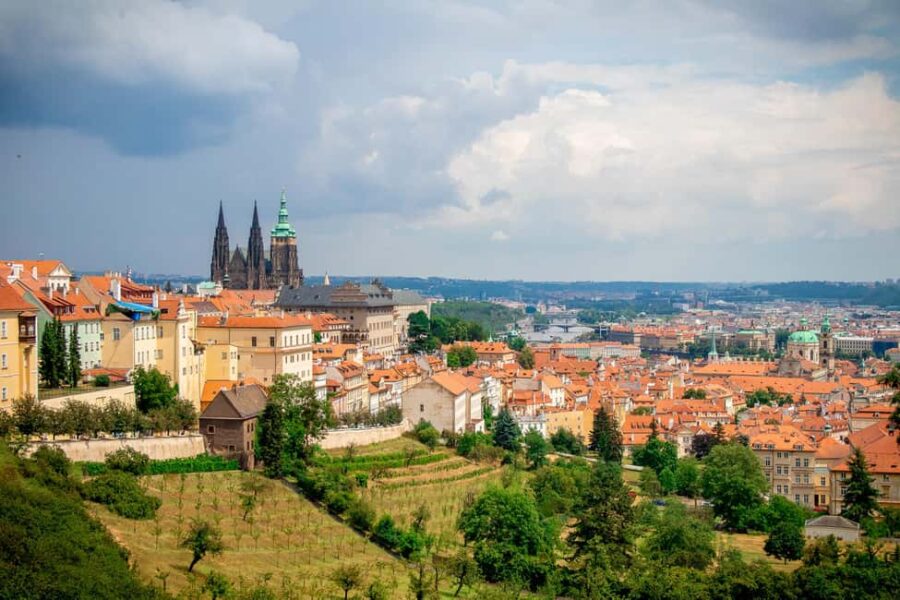 Prague: Golden Hour Walking Tour with Photos - Starting Point at Charles Bridge for a Scenic Introduction