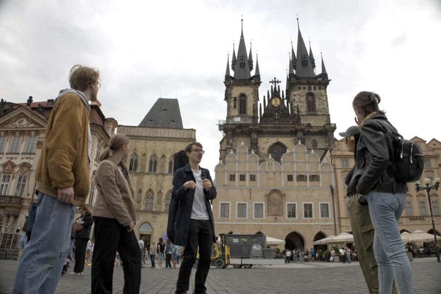 Prague in One Afternoon: Private Walking Tour with Marek - Visiting the Powder Tower and the Astronomical Clock