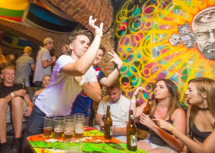 Prague: Pub Crawl with Unlimited Drinks, Bars & Club Entry - Starting Point at Drunken Monkey Sports Bar in Old Town Prague