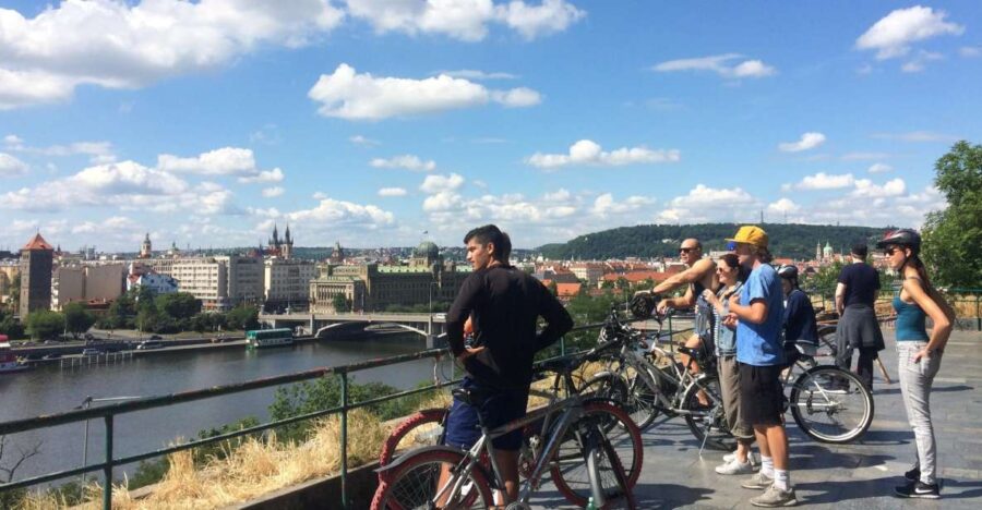 Prague: Stunning Viewpoints, Castle, City & Park Bike Tour - Scenic Ride Along the Vltava River to Prague Castle