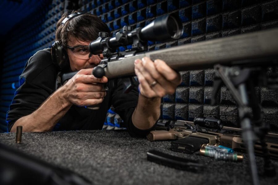 Prague: Target Gun Shooting Experience with Hotel Pickup - The Indoor Shooting Range in Central Bohemia