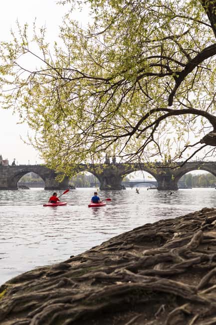 Prague: Vltava River Kayak Tour with Guide - Paddling Under the Charles Bridge